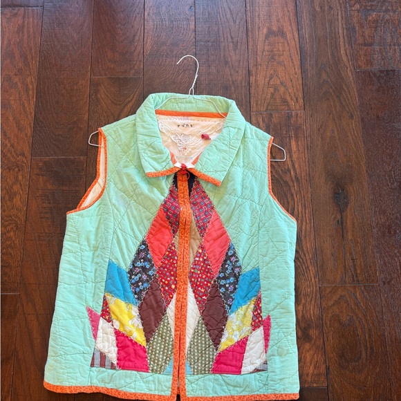 Runt Jackets & Blazers - Colorful Quilted Women's Vest